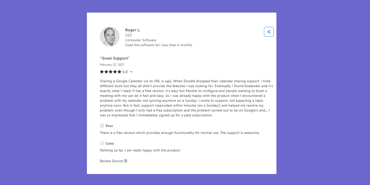 Koalendar is the best alternative to Doodle